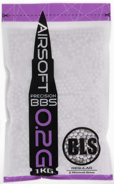 BLS 0.20 g Precision Grade BBs, 1 kg (1KG-H20)