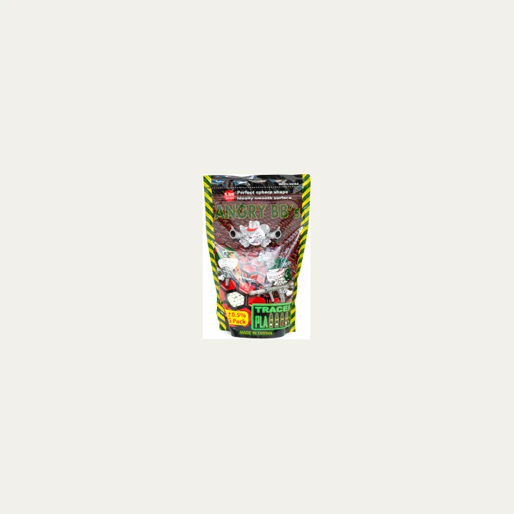 Шары ANGRY BBs 0,28 ТРАССИРУЮЩИЕ ЗЕЛЕНЫЕ 1кг. пакет