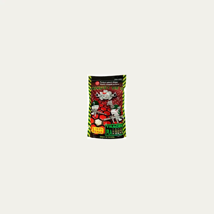 Шары ANGRY BBs 0,20 ТРАССИРУЮЩИЕ ЗЕЛ. 1кг.