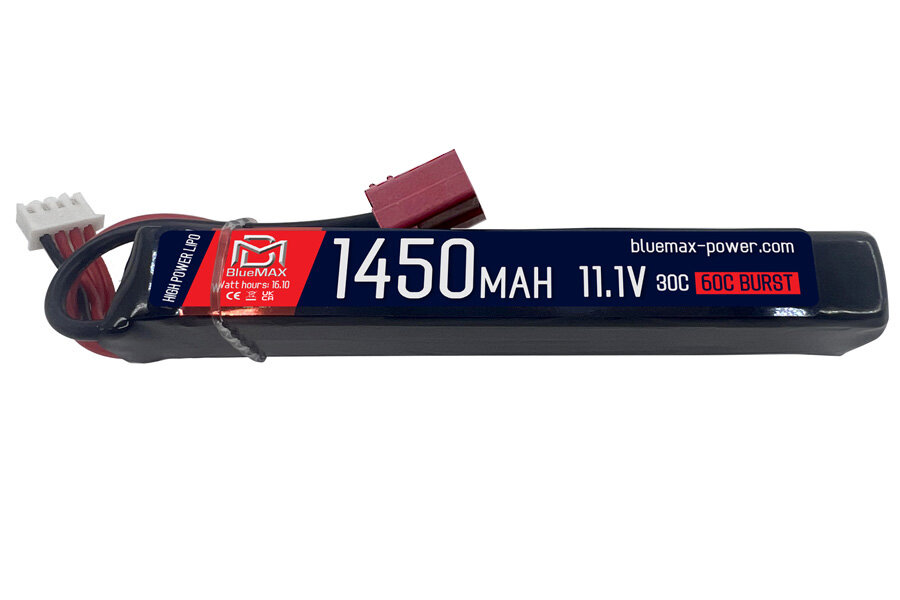 BlueMAX LiPo 11.1 V 1450 mAh 30C Stick, Deans connector