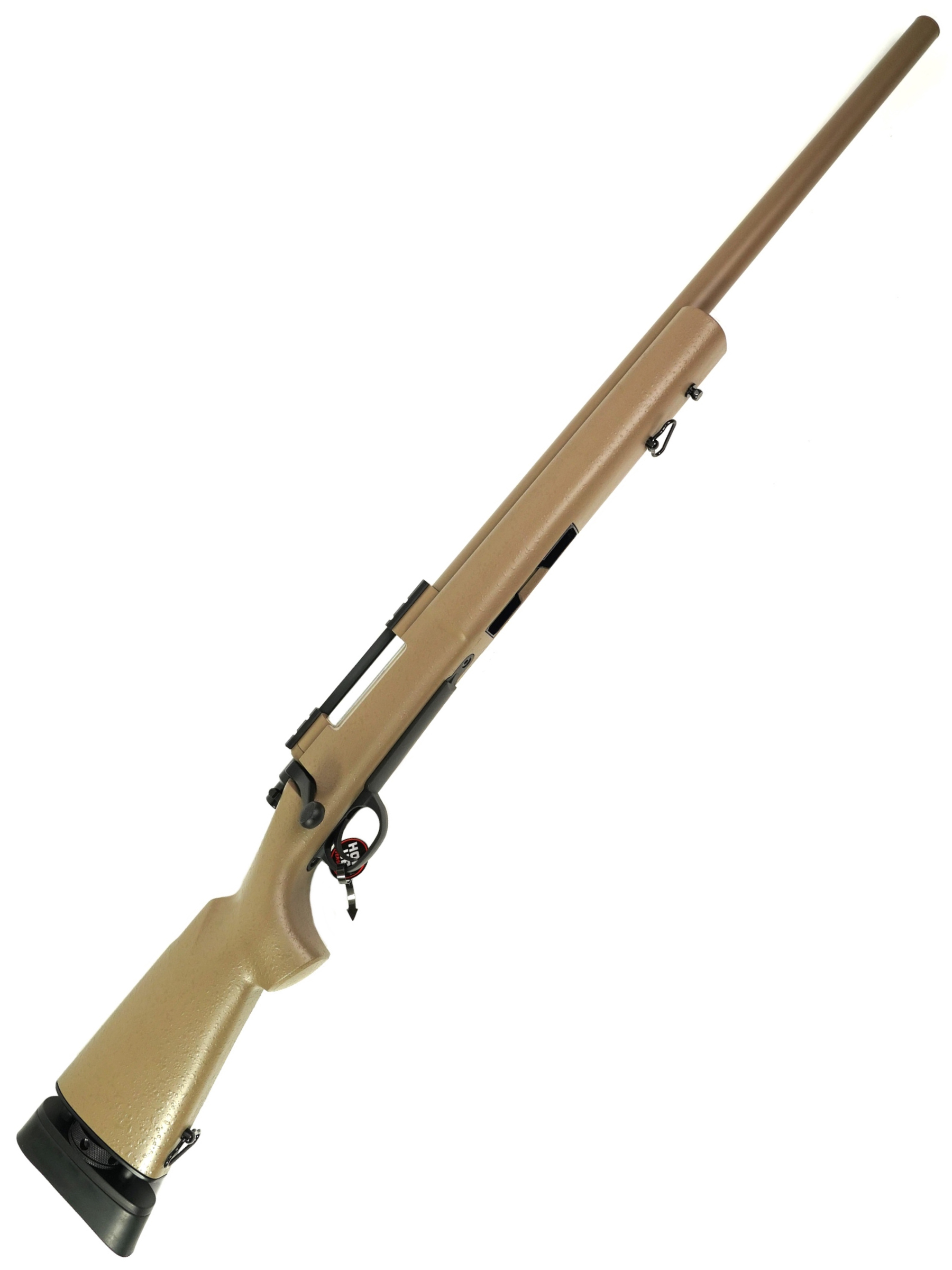 Ружье CYMA M24 SWS, пластик TAN, рельса под оптику, SPRING CM.702B