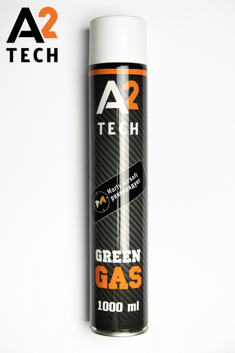 Газ A2 TECH Green gas 1000ml Силикон +